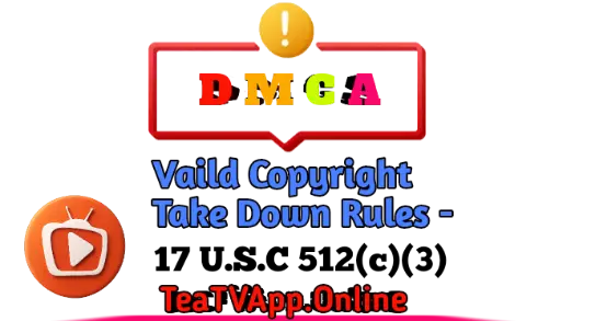 TeaTV DMCA Policy